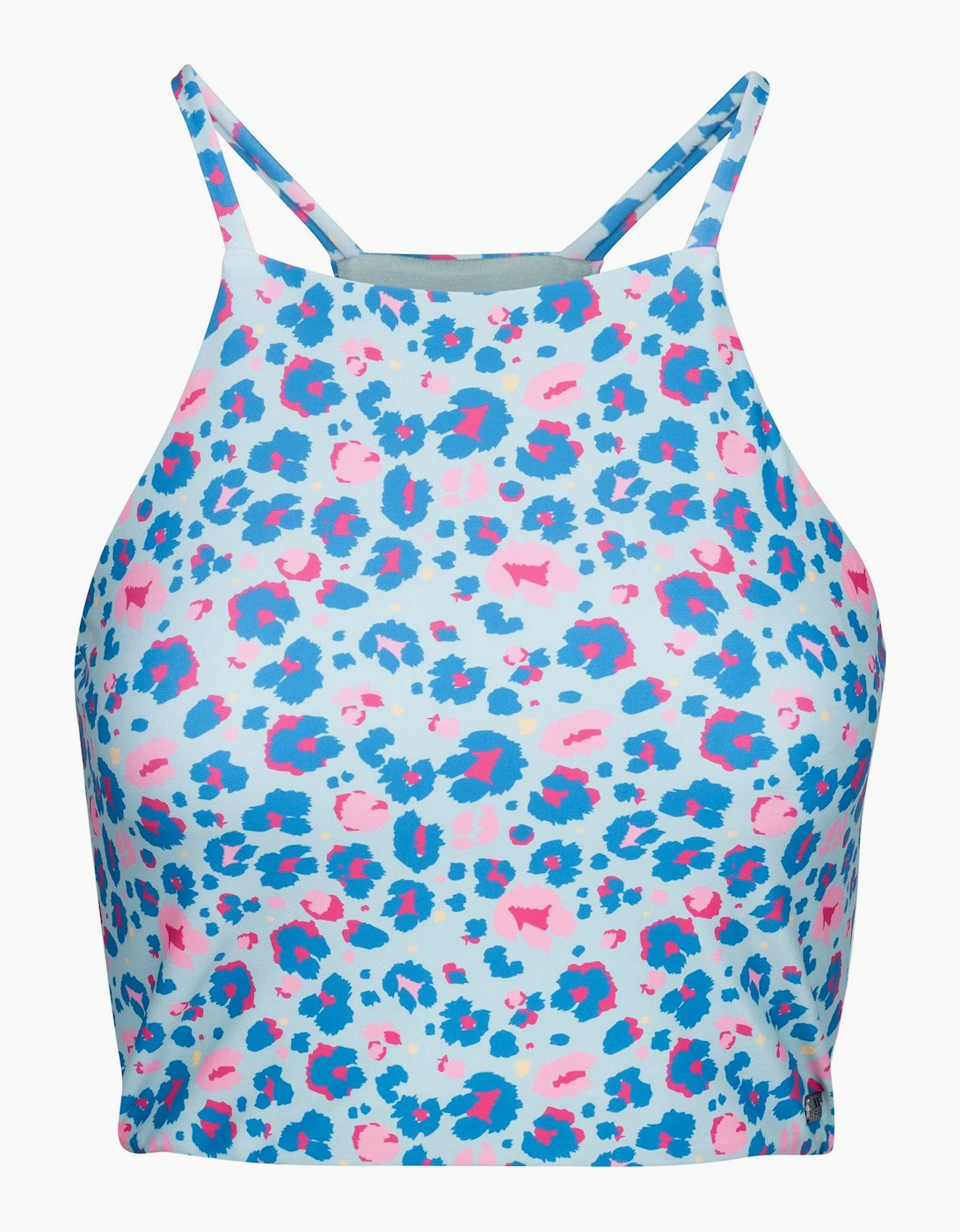 Trespass Women's Light Sage / Harlow Leopard Print Swim Top  M