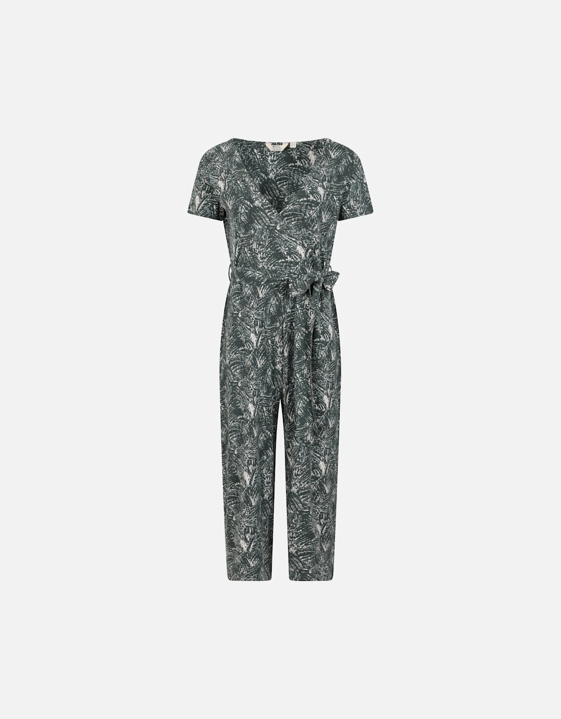 Womens/Ladies Santorini Floral Wrap Jumpsuit