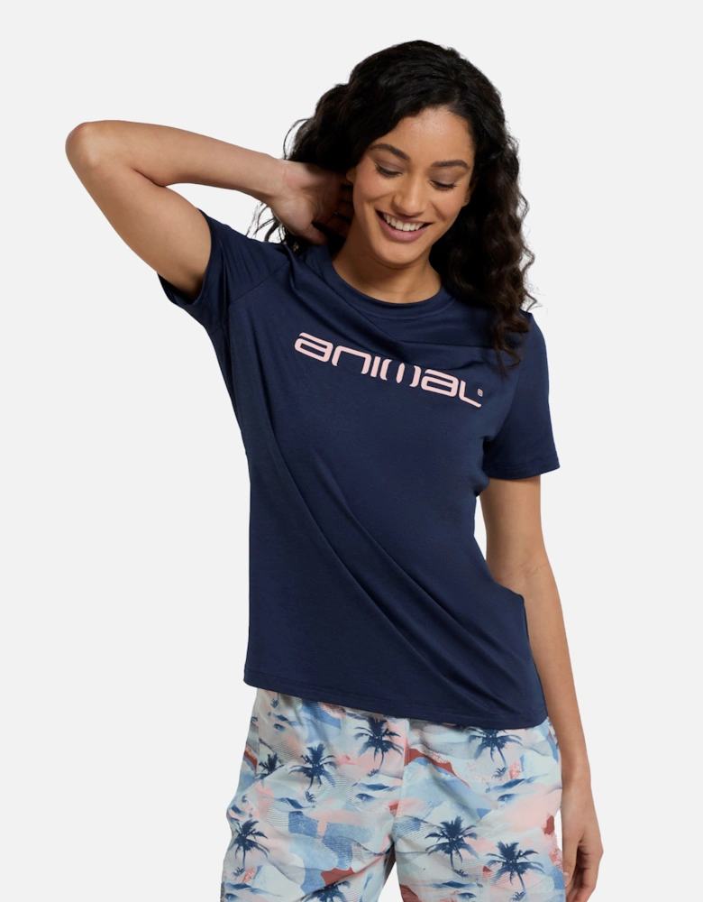 Womens/Ladies Latero Hybrid Swimming T-Shirt