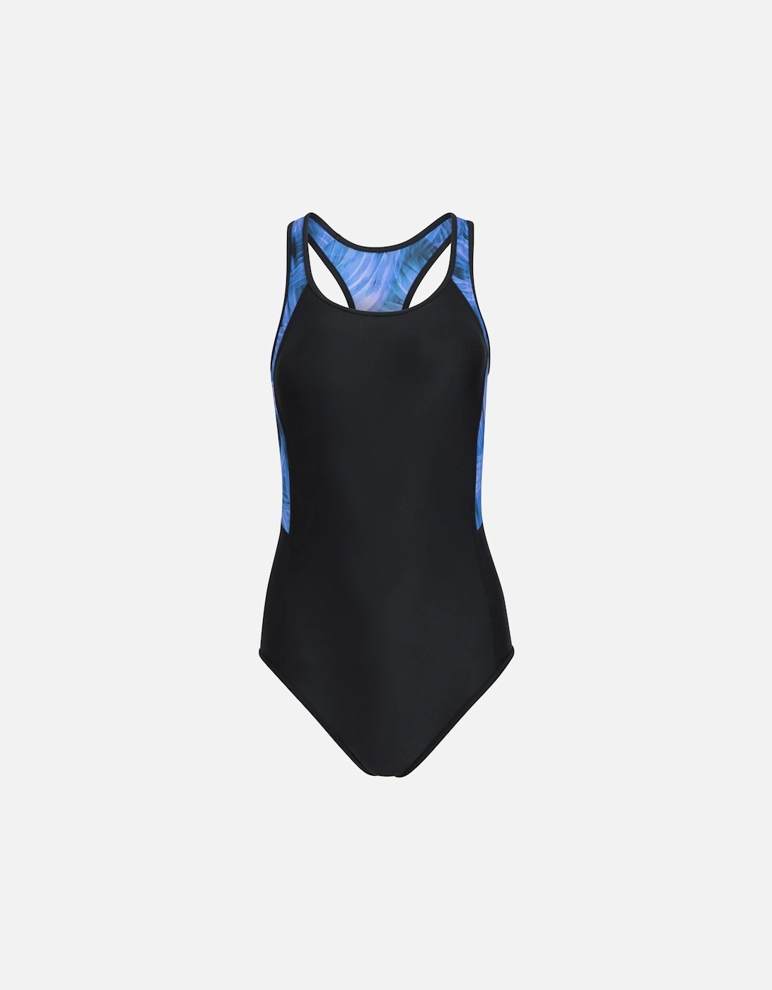 Women's Mountain Warehouse Womens/Ladies Take The Plunge Printed One Piece Swimsuit - Purple - Size: 18 uk