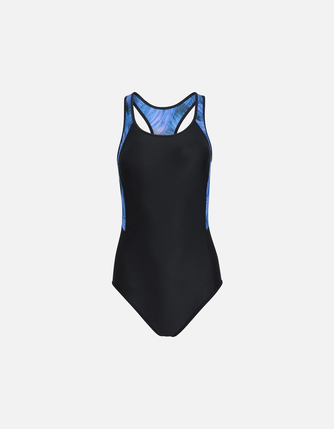 Womens/Ladies Take The Plunge Printed One Piece Swimsuit, 5 of 4