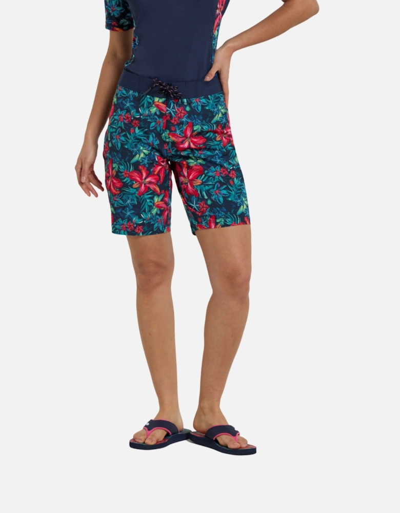 Womens/Ladies Nora Printed Recycled Boardshorts