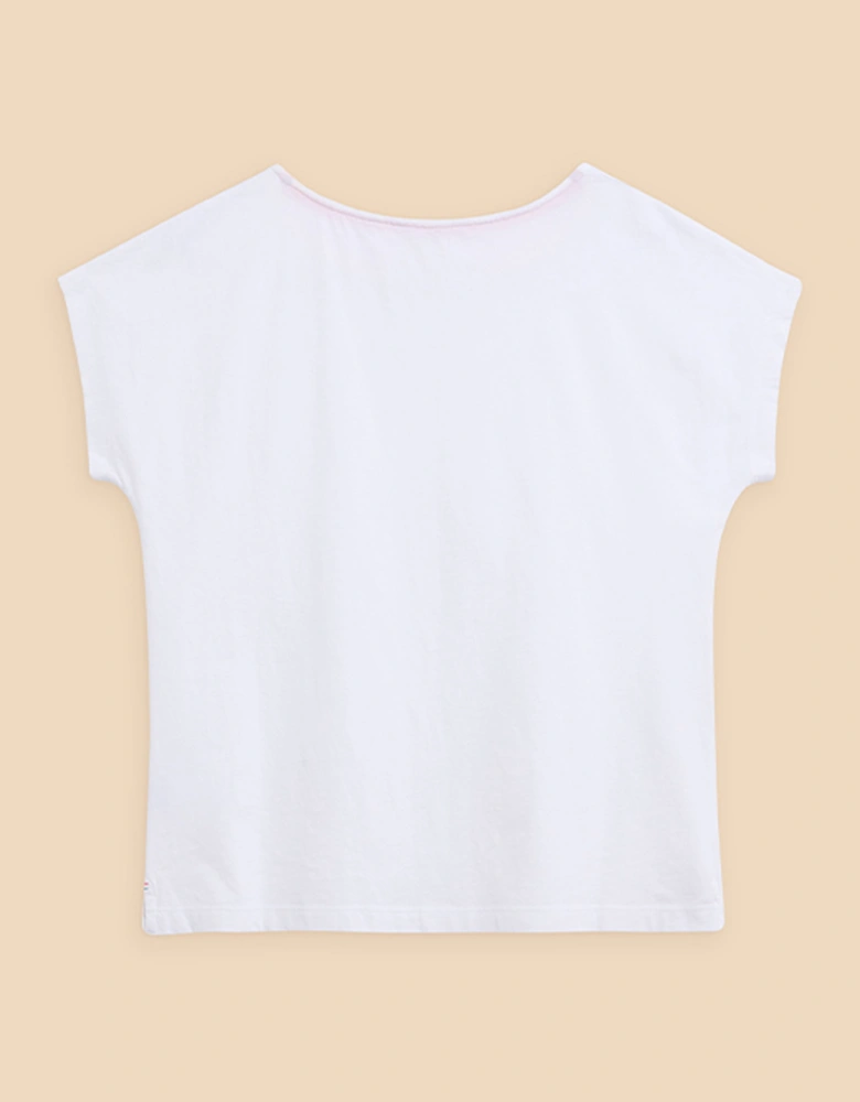 Women's Anthea Embroidery Top Brilliant White