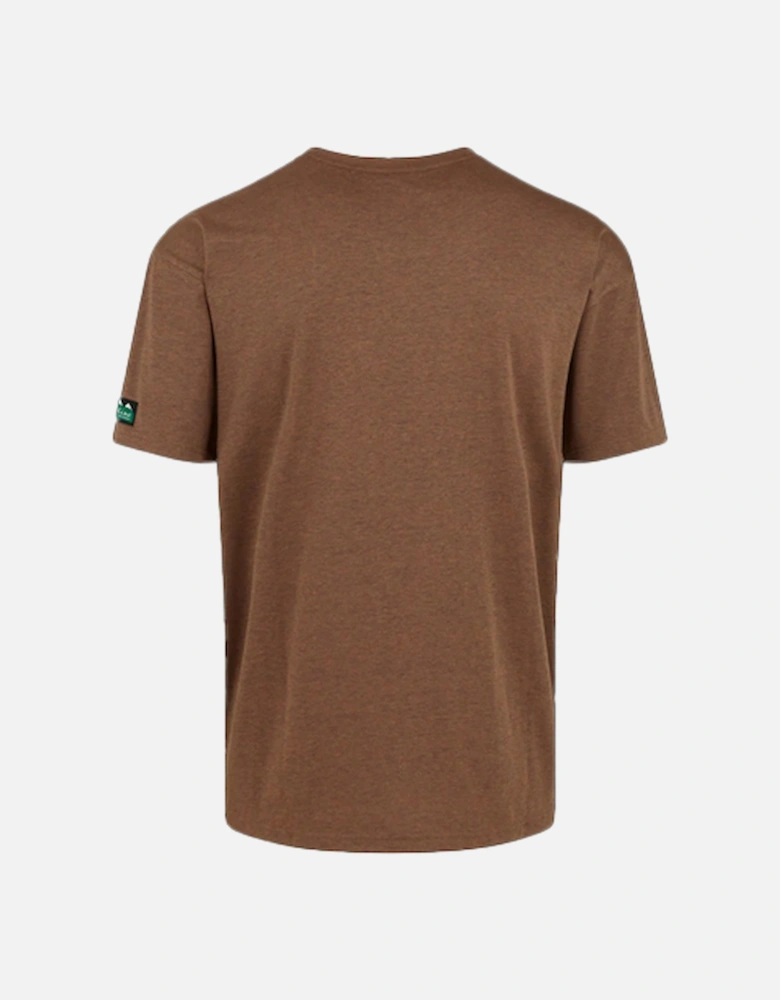 Basis Unisex T-Shirt Ivy Ochre Marl