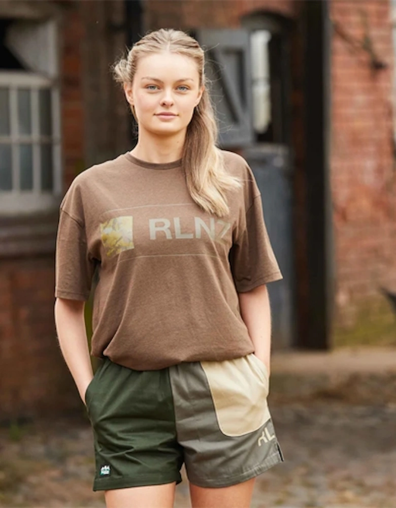 Basis Unisex T-Shirt Ivy Ochre Marl