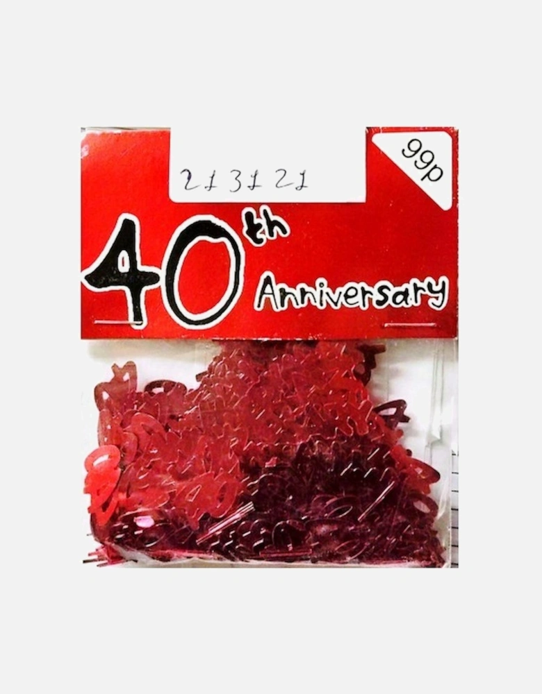 40th Anniversary Confetti