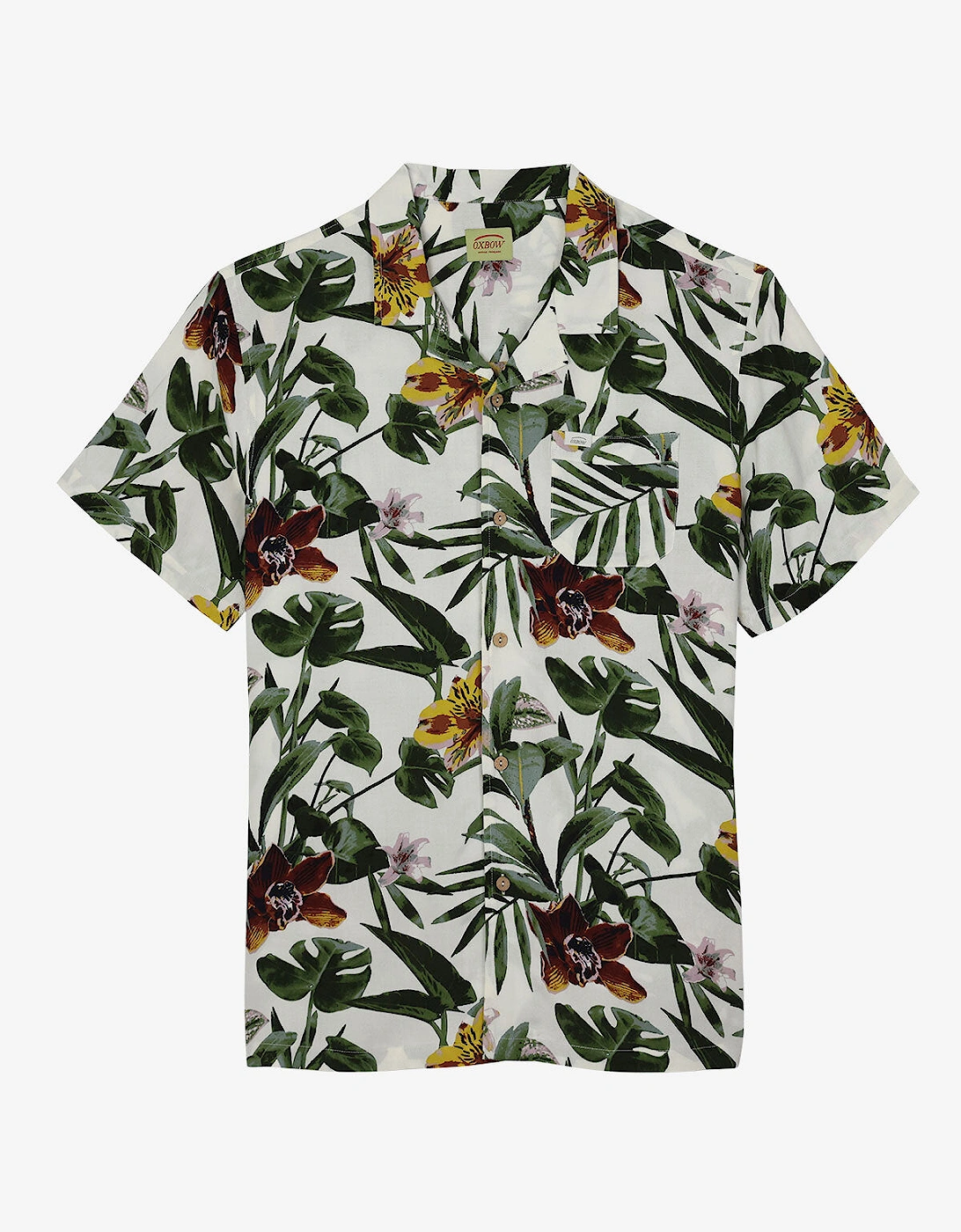 Mens Coorea Short Sleeve Floral Hawaian Print Shirt, 10 of 9