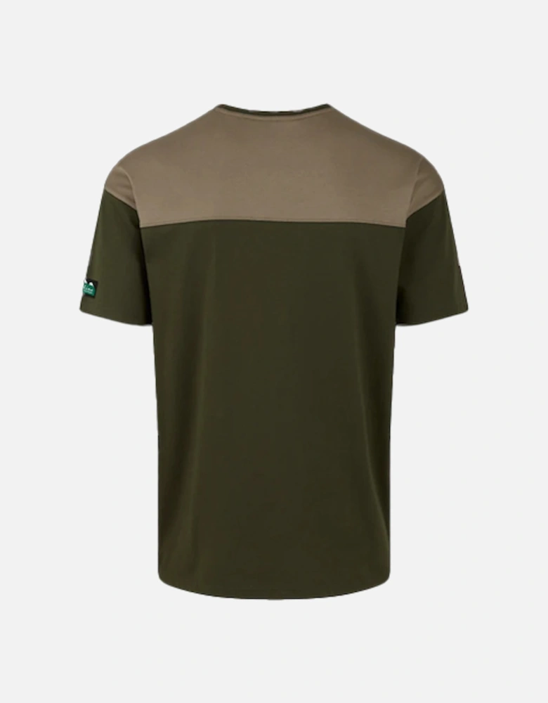 Backslider Unisex T-Shirt Olive Multi