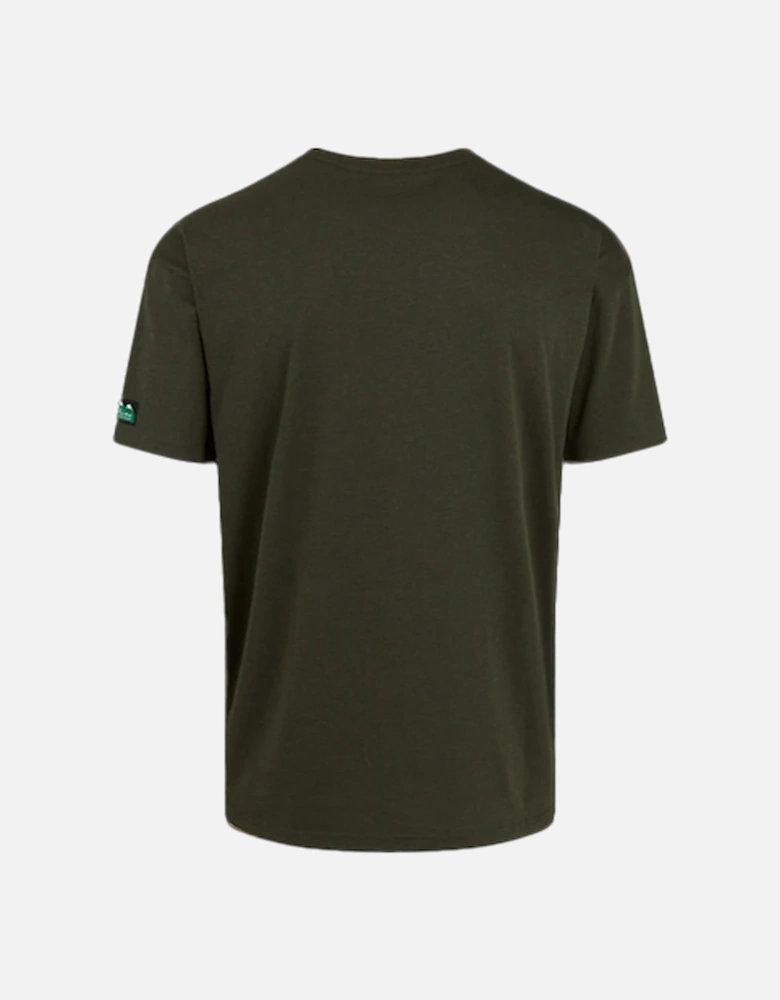 Basis Unisex T-Shirt Olive Marl