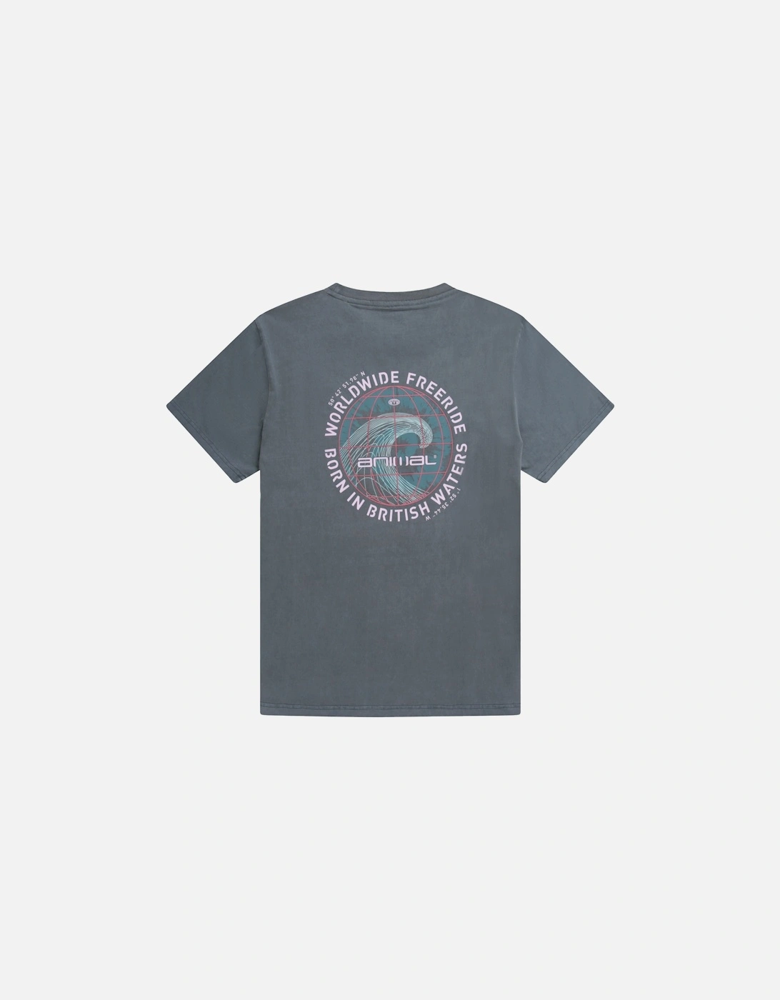 Mens Chase Back Print Organic T-Shirt
