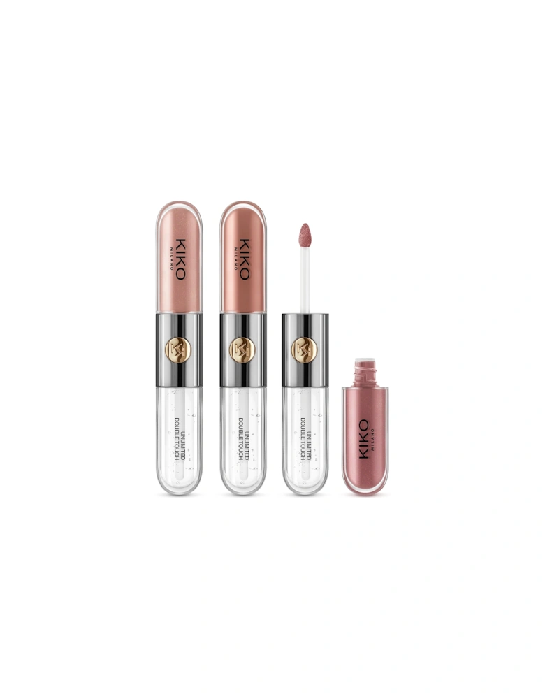 Unlimited Double Touch Lip Set 18ml - Nude Attitude (Worth £38.97)