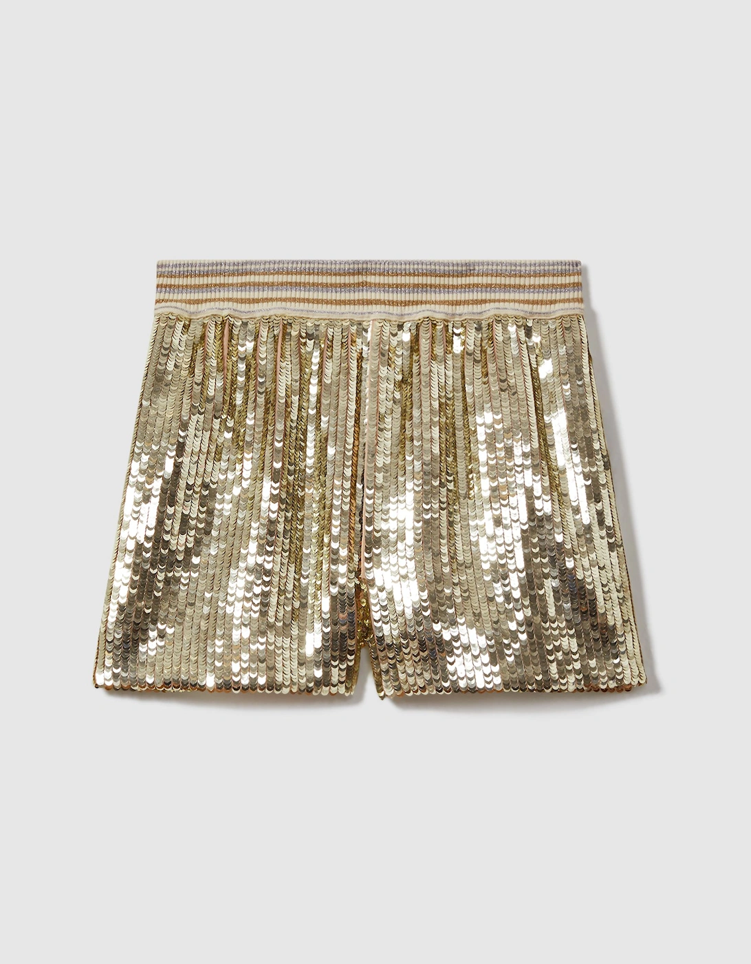 Atelier Sequin Elasticated Waist Shorts, 2 of 1