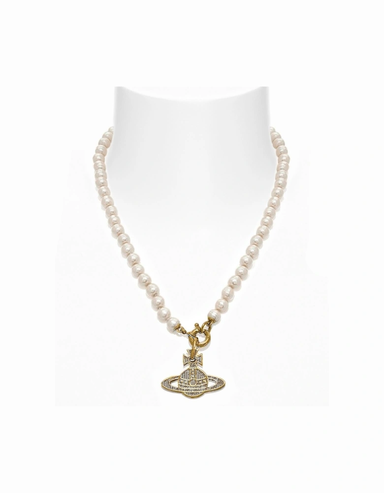 Hilario Pearl Orb Necklace