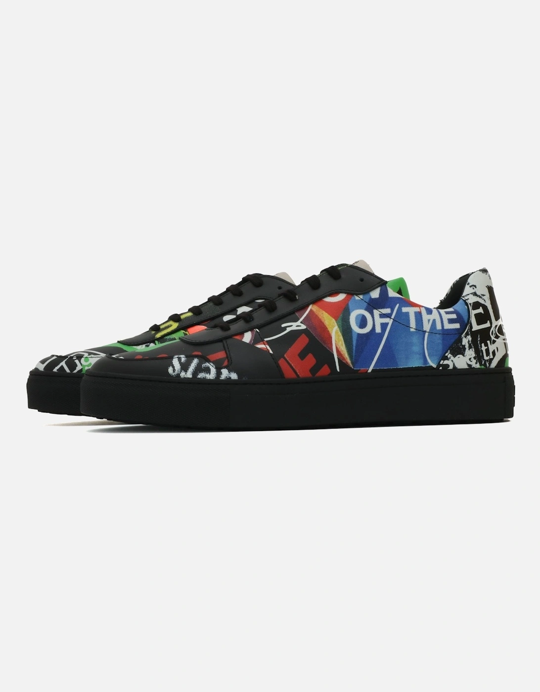 Print All Over Graphic Black Trainer, 6 of 5