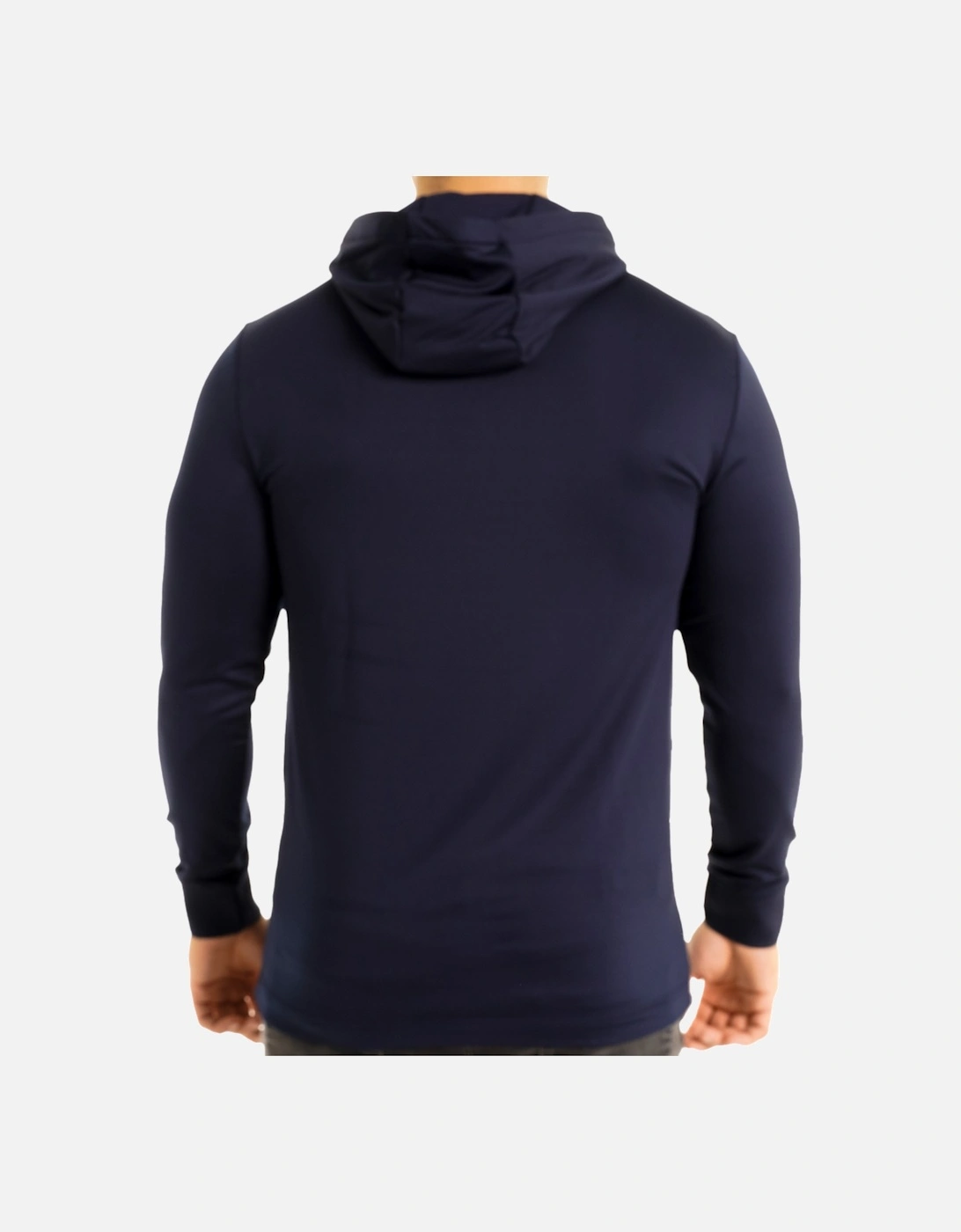 Mens Hooded Overhead Sweatshirt (Navy)