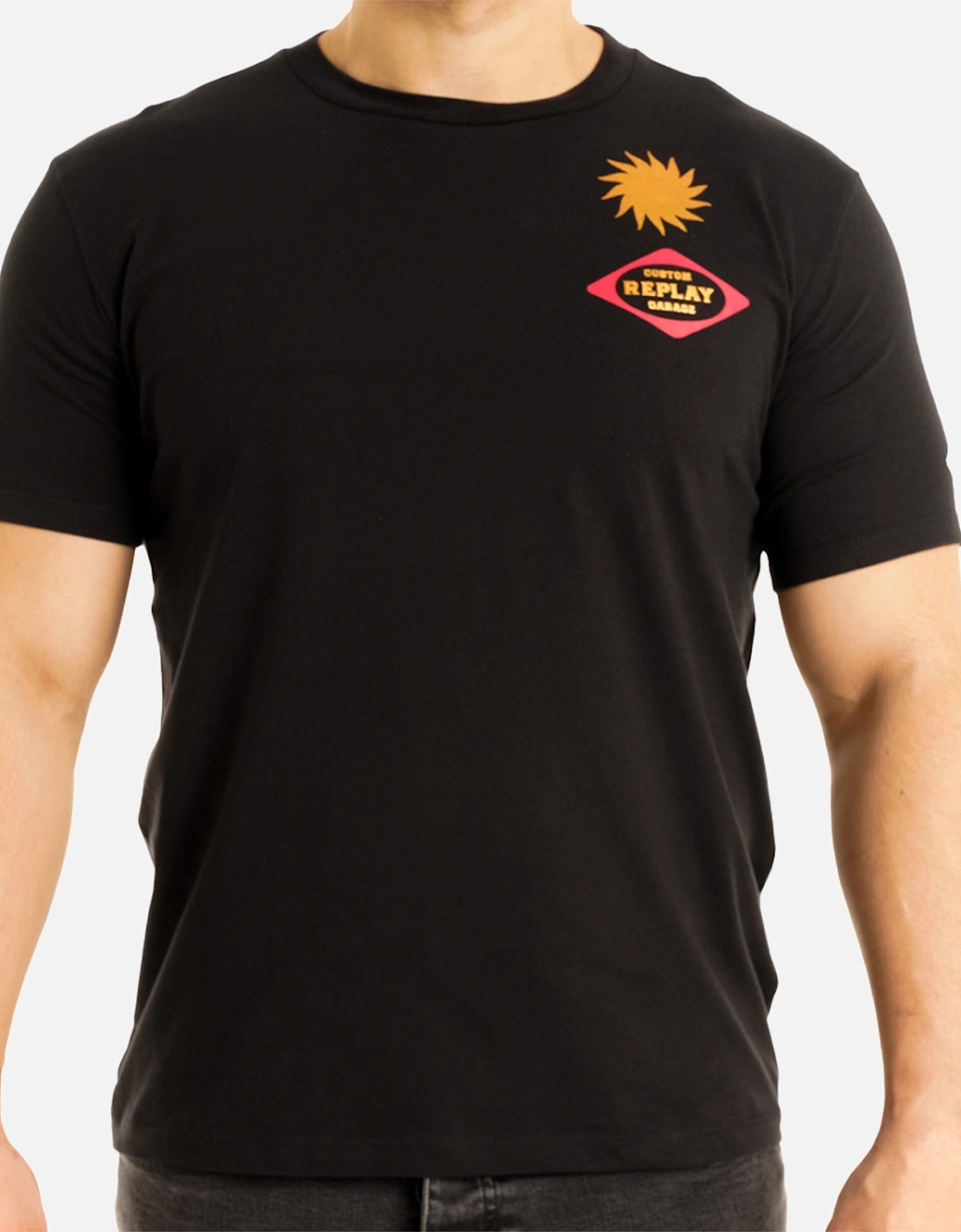 Mens Garage Custom Speed Shop T-Shirt (Black), 8 of 7