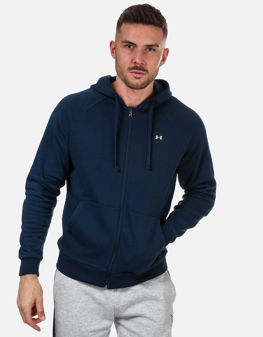 Mens Rival Fleece Zip Hoody, 7 of 6