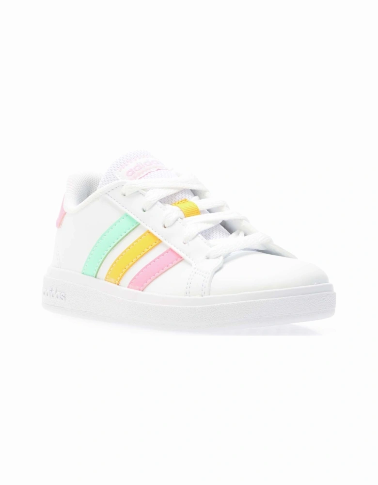 Girls Grand Court Lifestyle Tennis Trainers