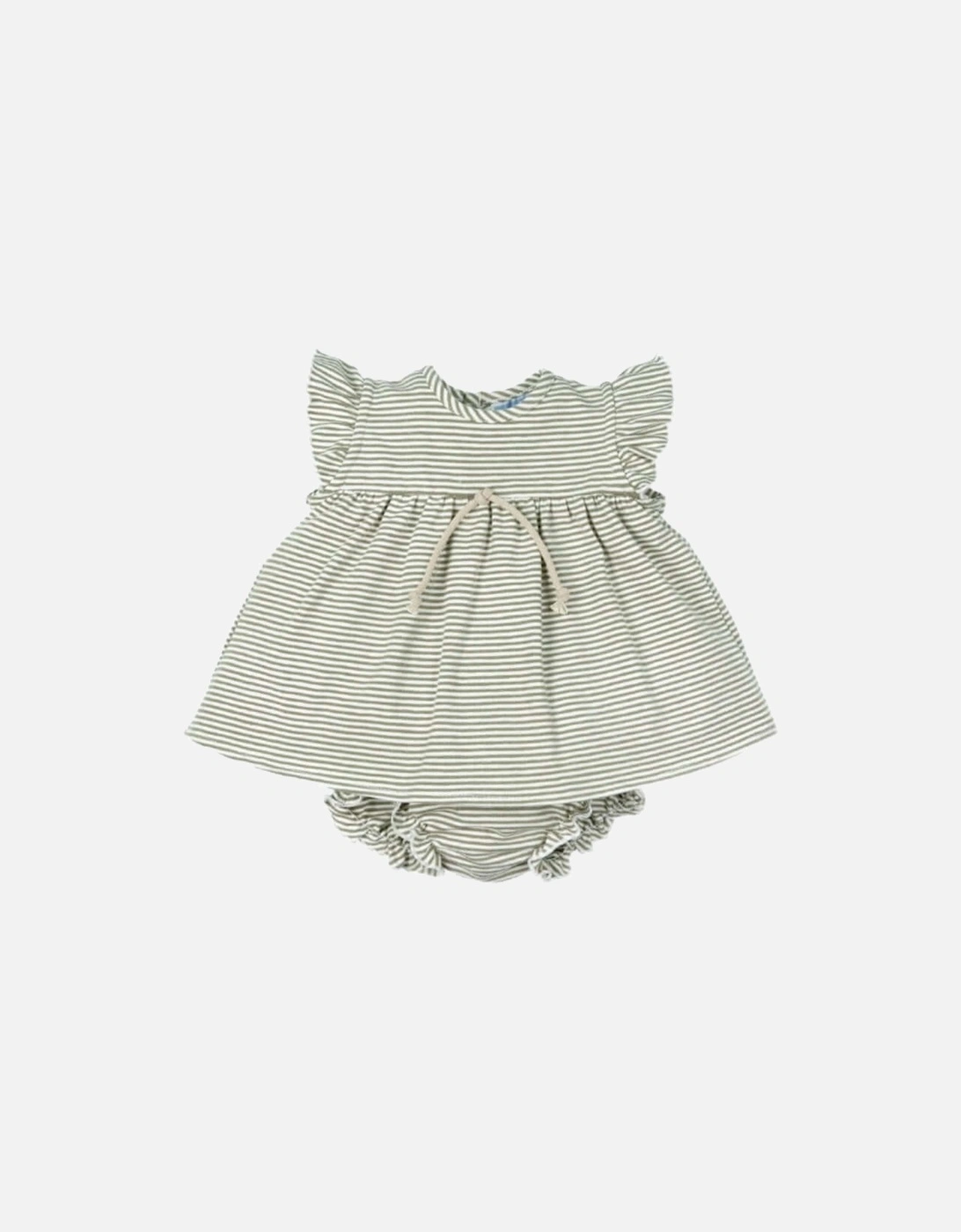 Girls Striped Dress & Bloomers, 2 of 1