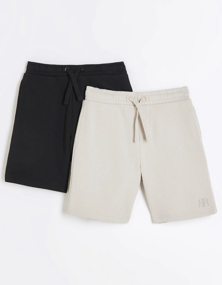 Boys Shorts 2 Pack - Black