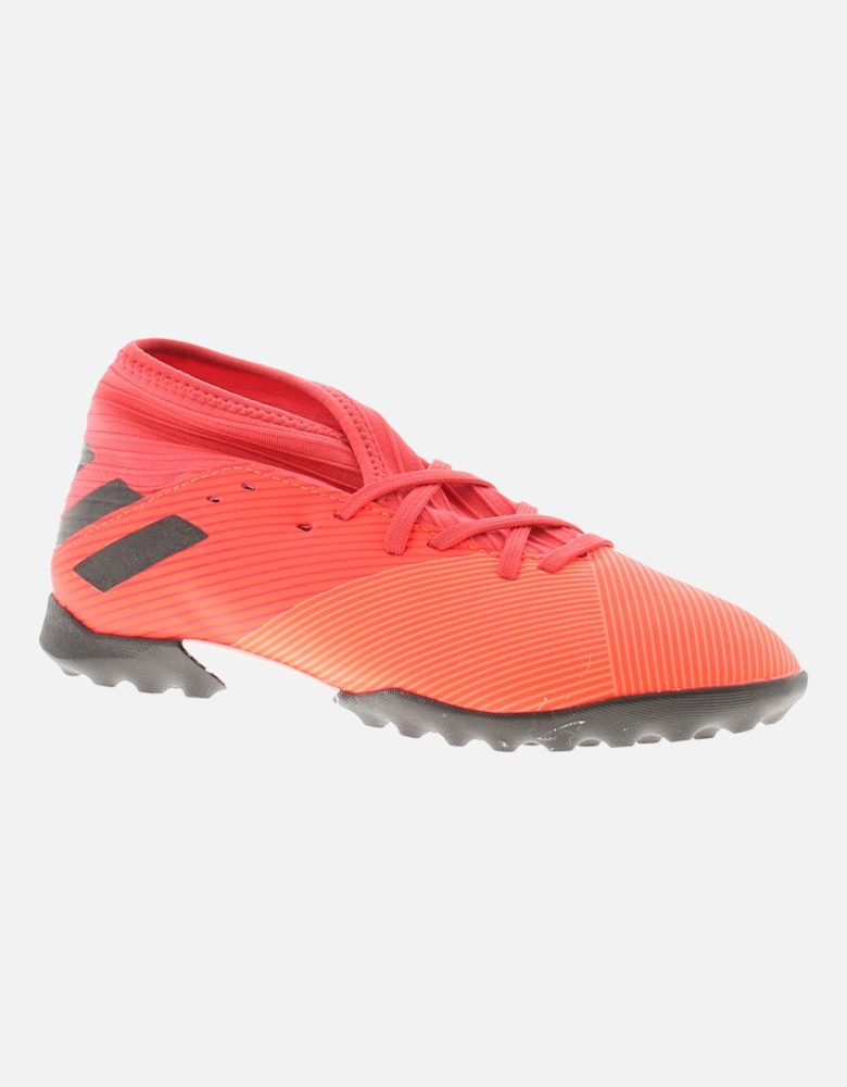 Adidas Performance Boys Trainers Junior Nemeziz 19 3 tf Lace Up red UK Size