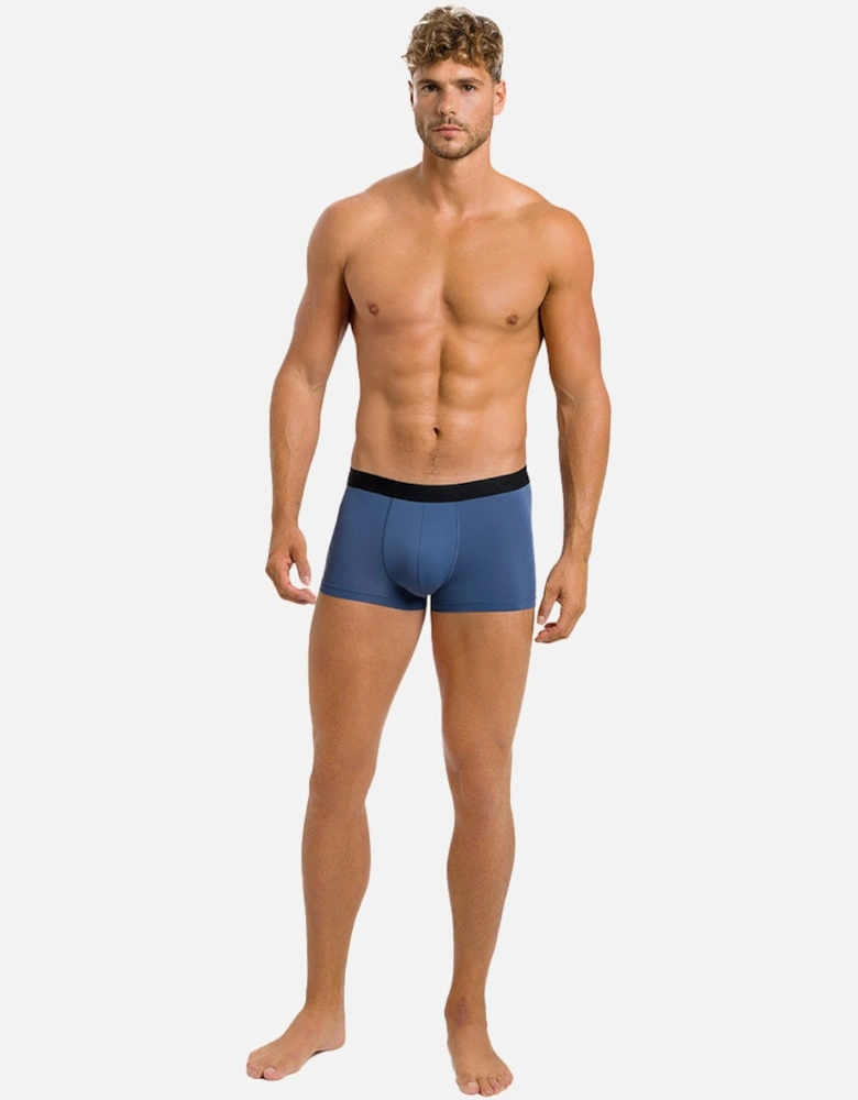 Micro Touch Boxer Trunk, Slate Blue