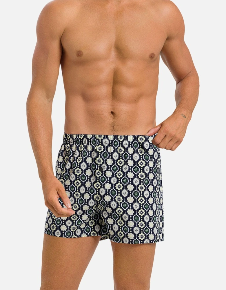 Fancy Woven Boxer Shorts, Stitched Minimal