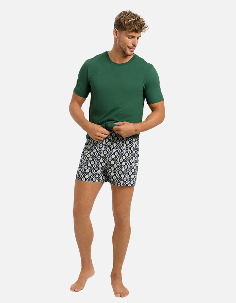 Fancy Woven Boxer Shorts, Stitched Minimal