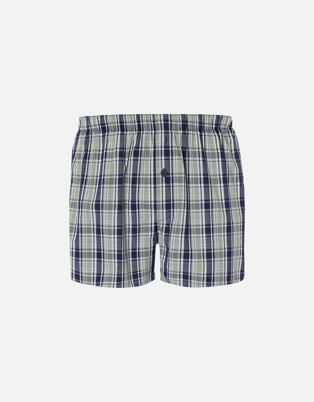 Fancy Woven Boxer Shorts, Green Check, 7 of 6