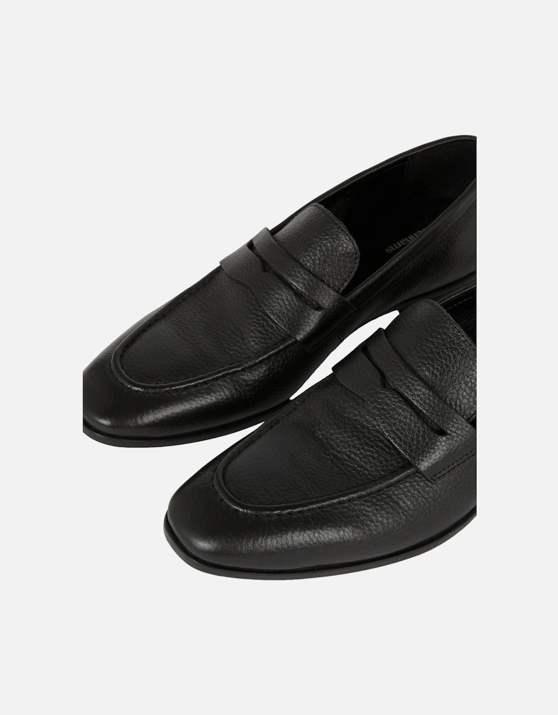 Mens Tumbled Leather Loafers