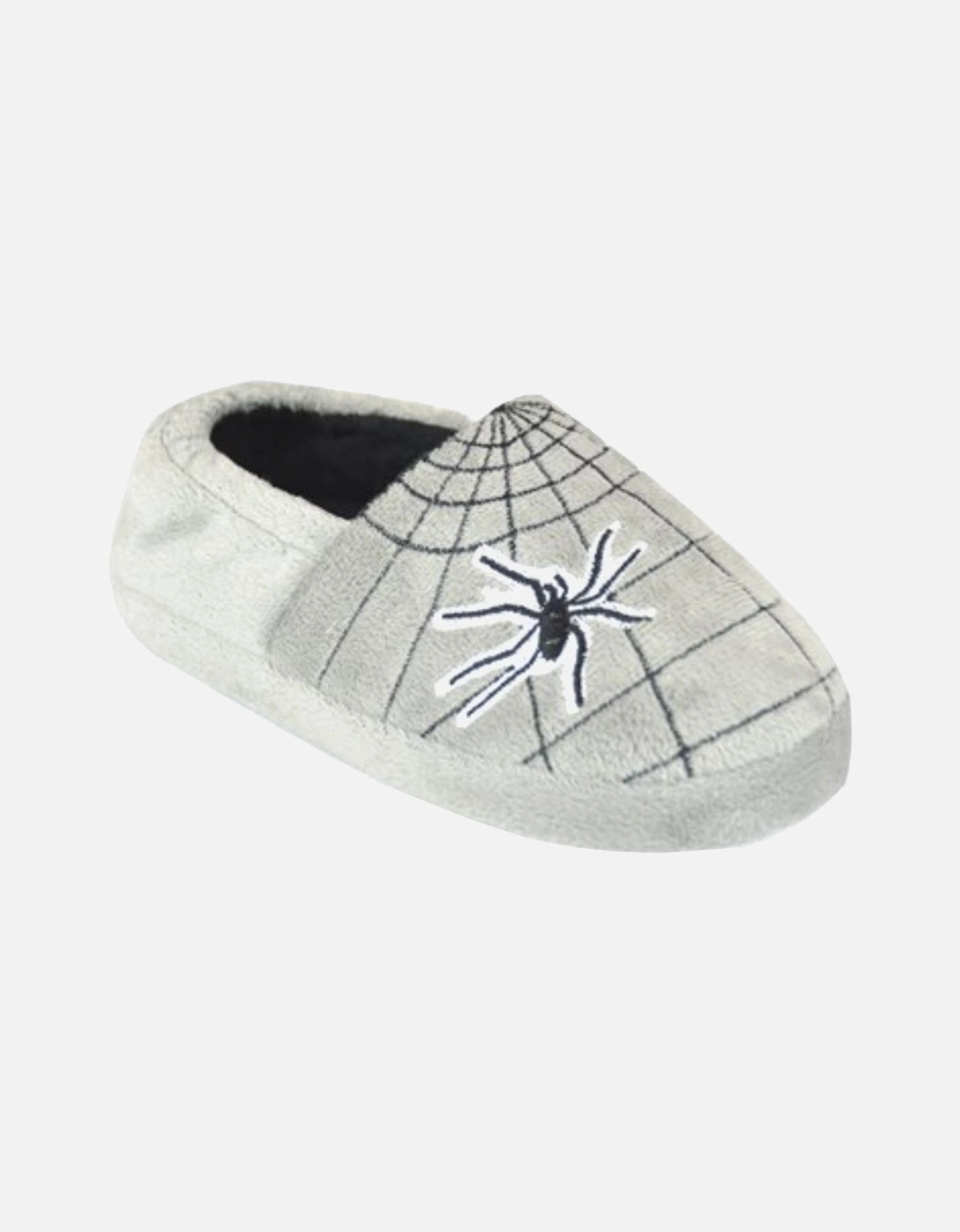 Boys Spiderweb Slippers, 2 of 1
