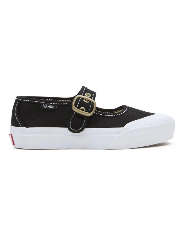 Kids Girls Mary Jane Trainers - Black/True White