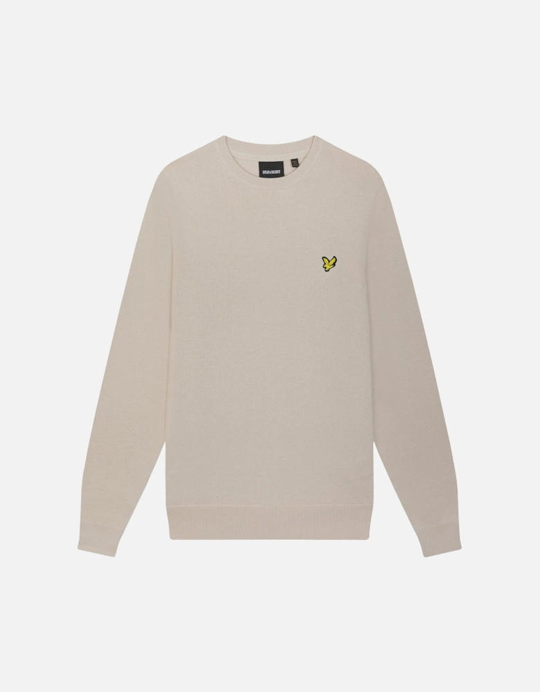 Cotton Crew Neck Jumper