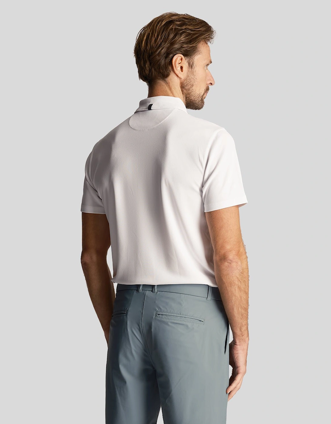 Golf Technical Collar Logo Polo Shirt