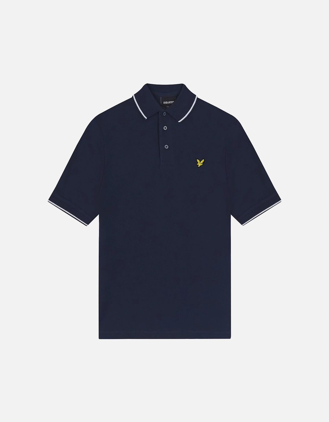 Kids Tipped Polo Shirt, 2 of 1