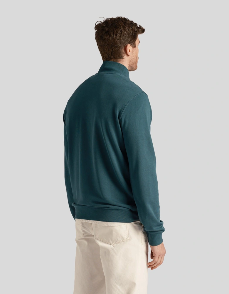 Loopback 1/4 Zip Sweatshirt