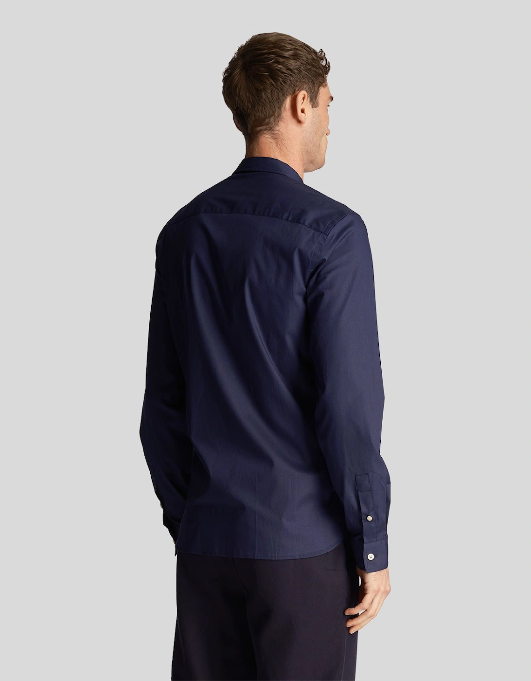 LS Slim Fit Poplin Shirt