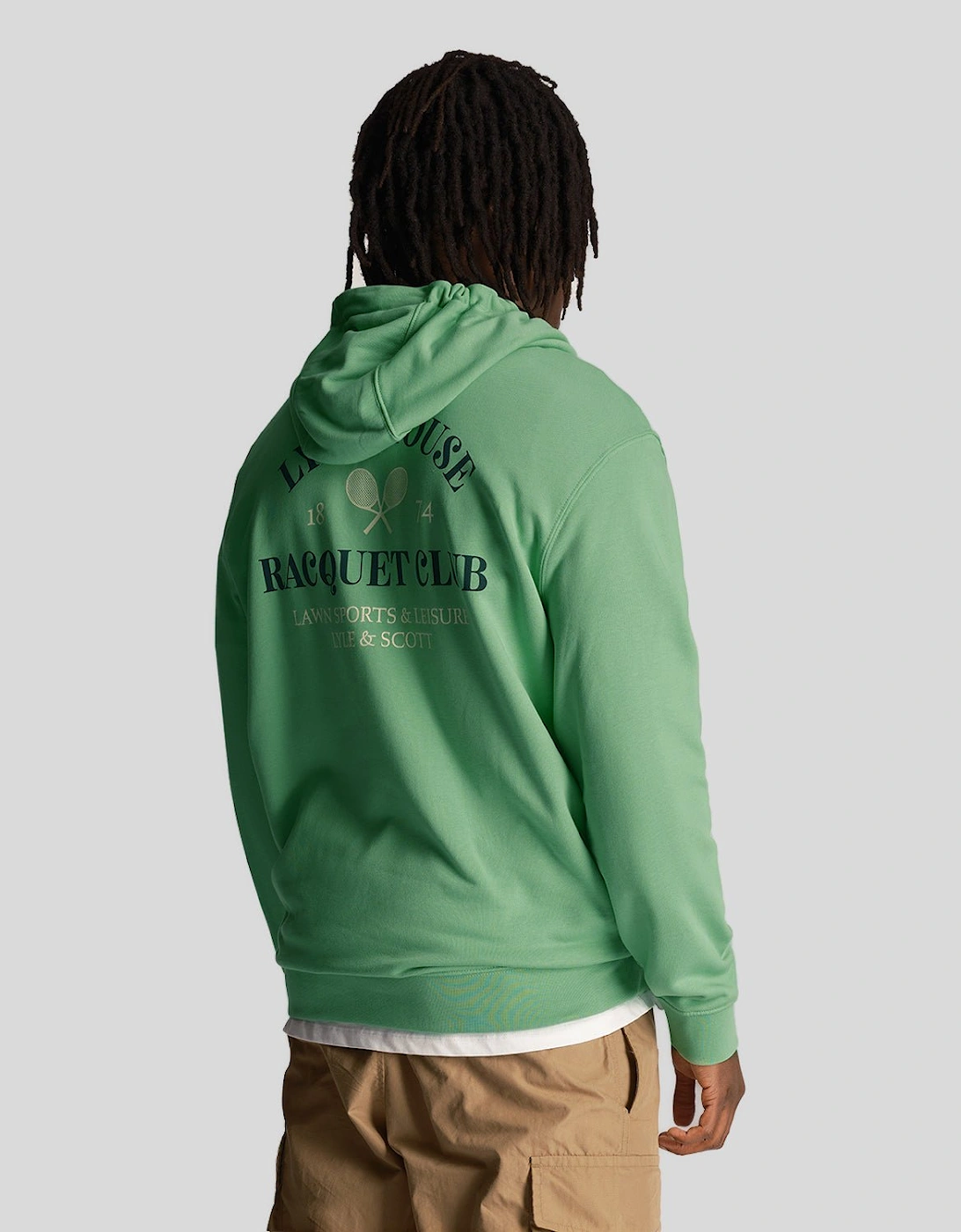 Racquet Club Graphic Hoodie, 6 of 5