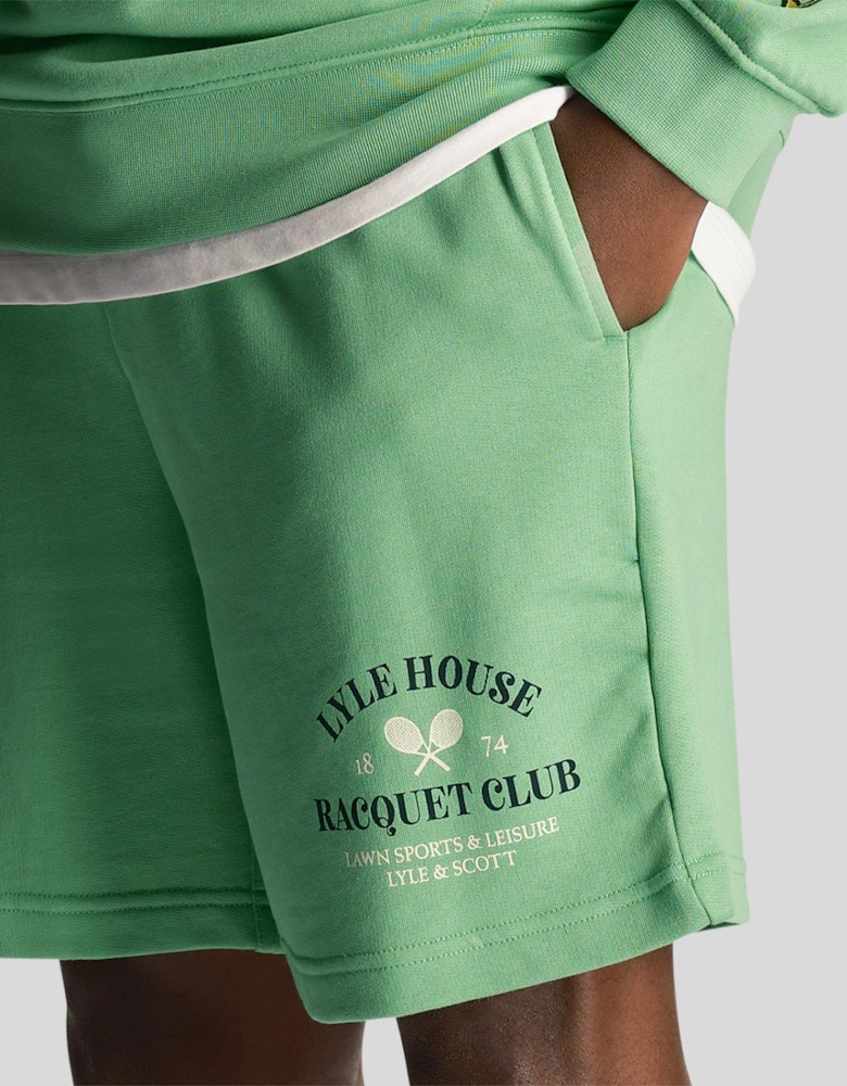 Racquet Club Graphic Sweat Shorts