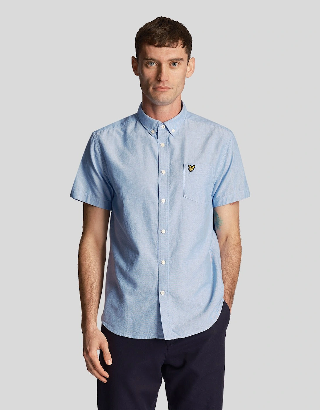 Short Sleeve Oxford Shirt, 6 of 5