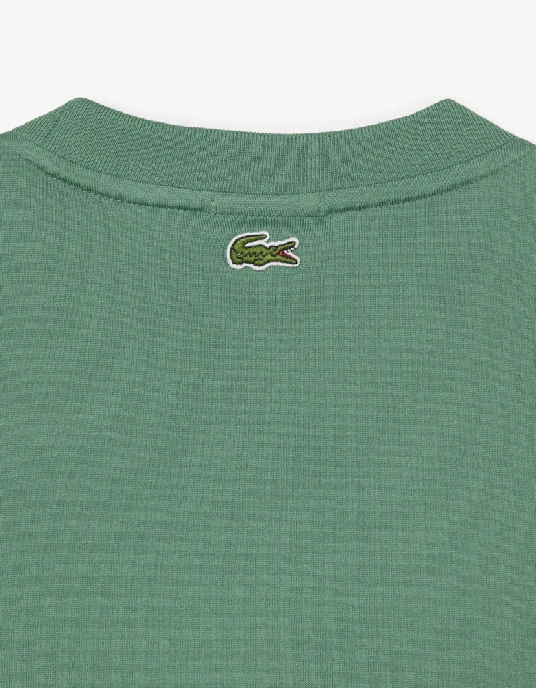 Loose Fit Large Crocodile Organic Cotton T-Shirt