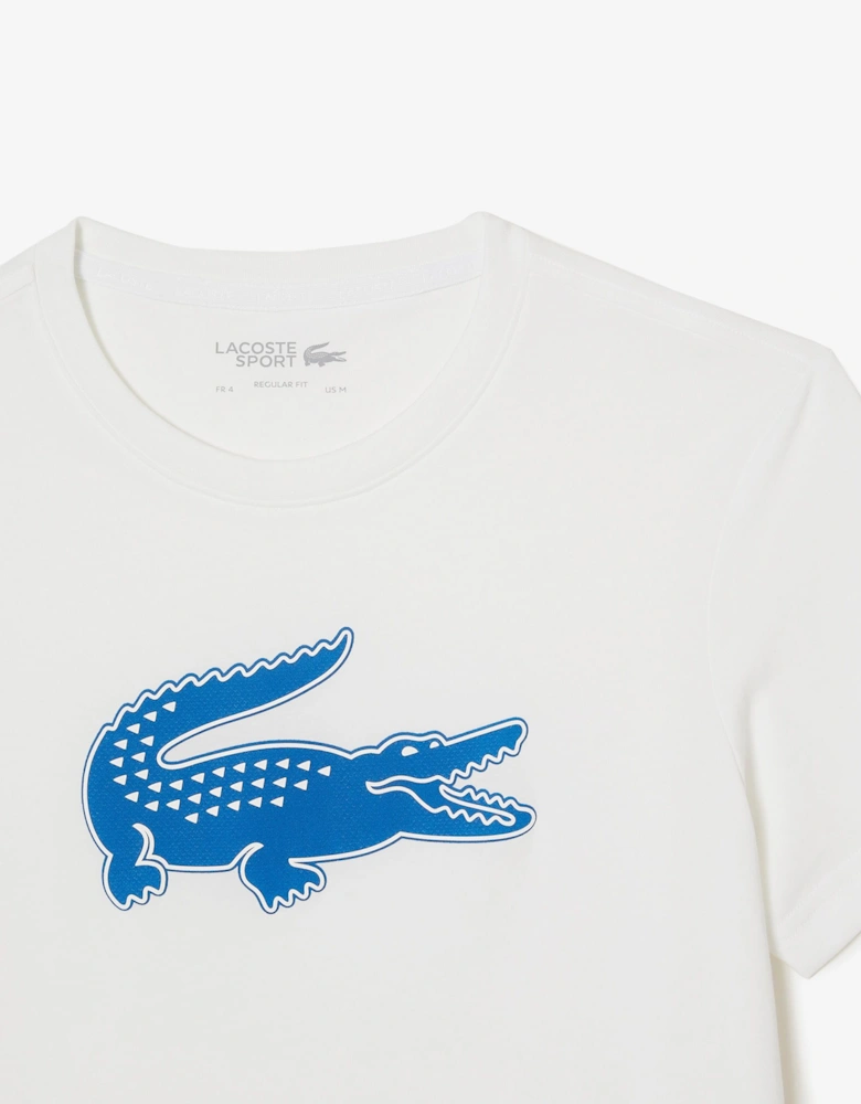 Mens 3D Print Crocodile Breathable Jersey T-Shirt - Sport 3D Print Crocodile Breathable Jersey T-Shirt