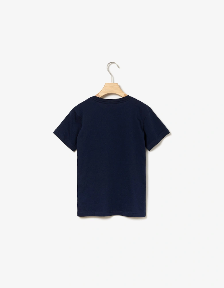 Boys Crew Neck Cotton Jersey T-Shirt