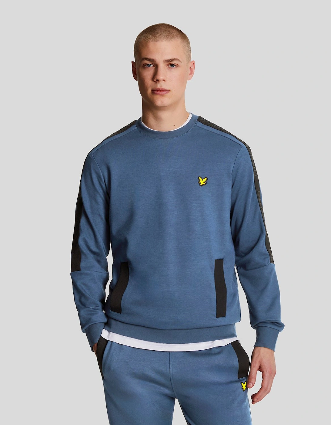 Sports Pocket Branded Crew Neck Sweatshirt, 6 of 5