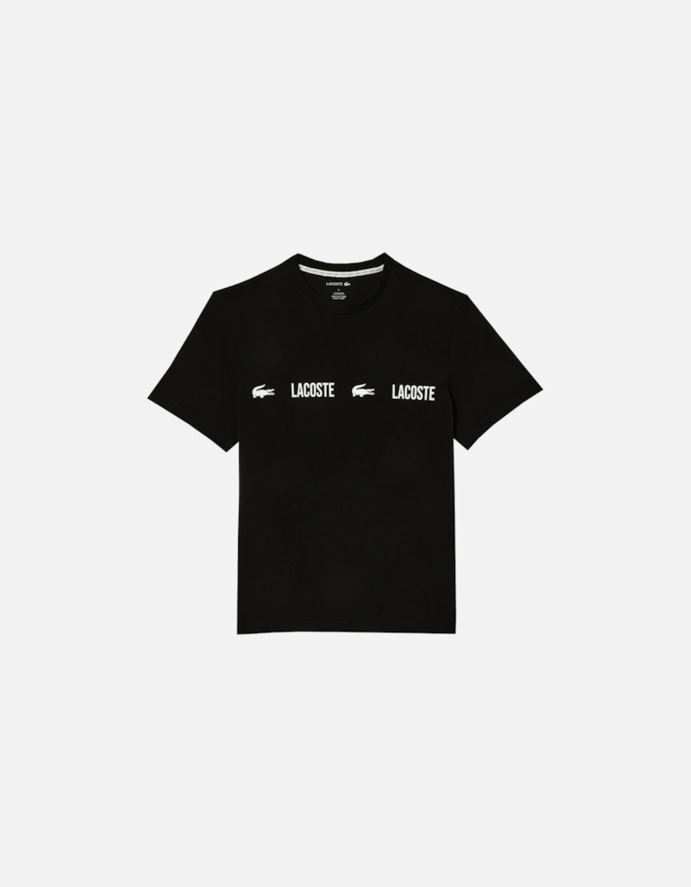 Men's Black Crew Neck T-shirt