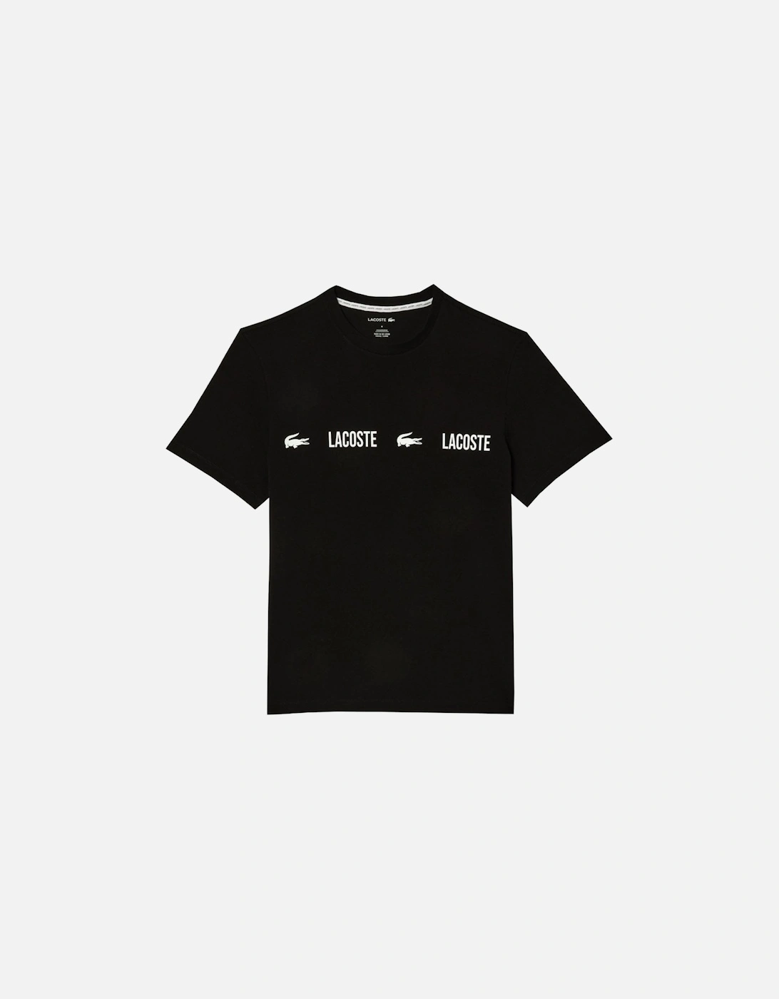 Men's Black Crew Neck T-shirt, 3 of 2