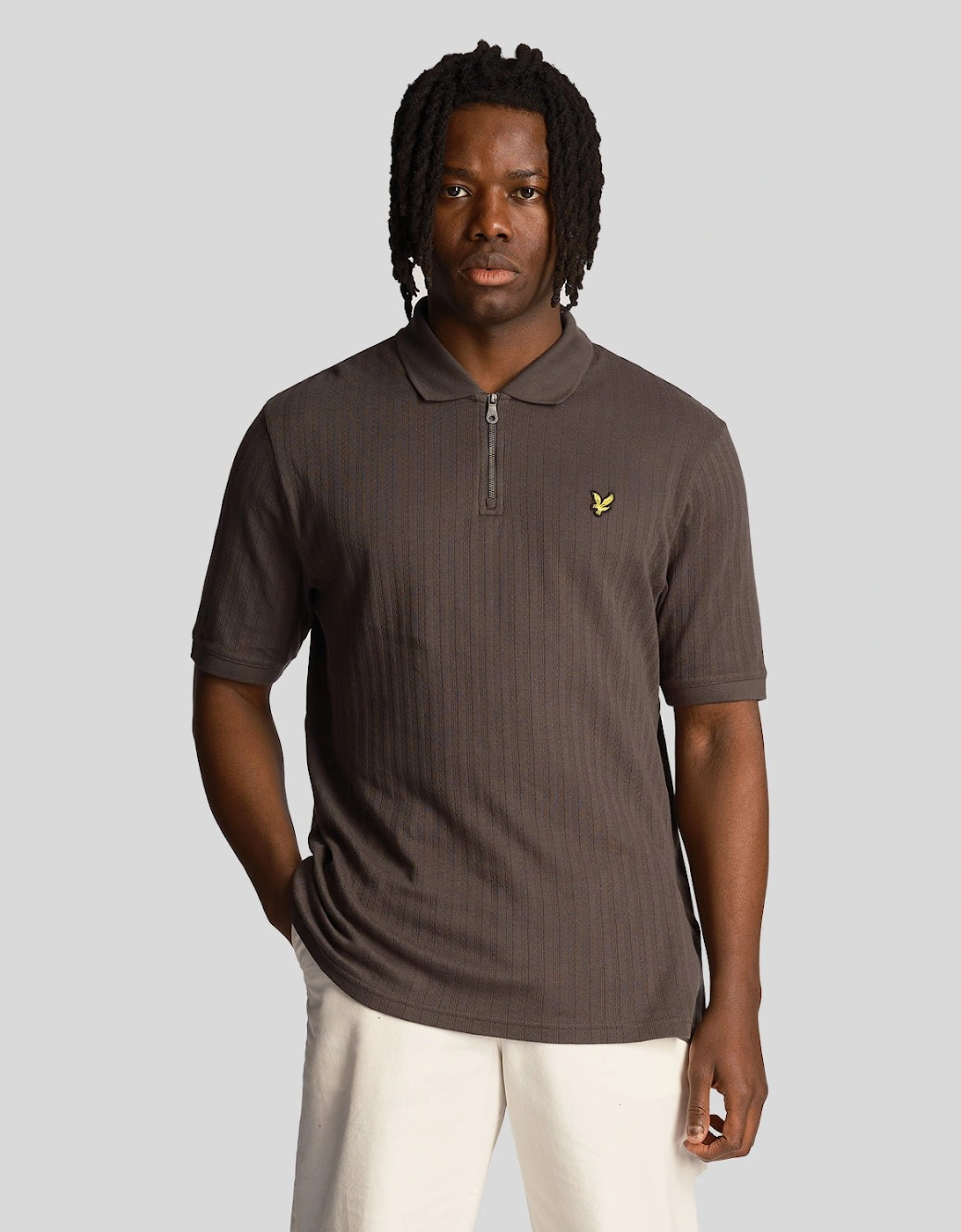 Textured Stripe Polo Shirt, 6 of 5