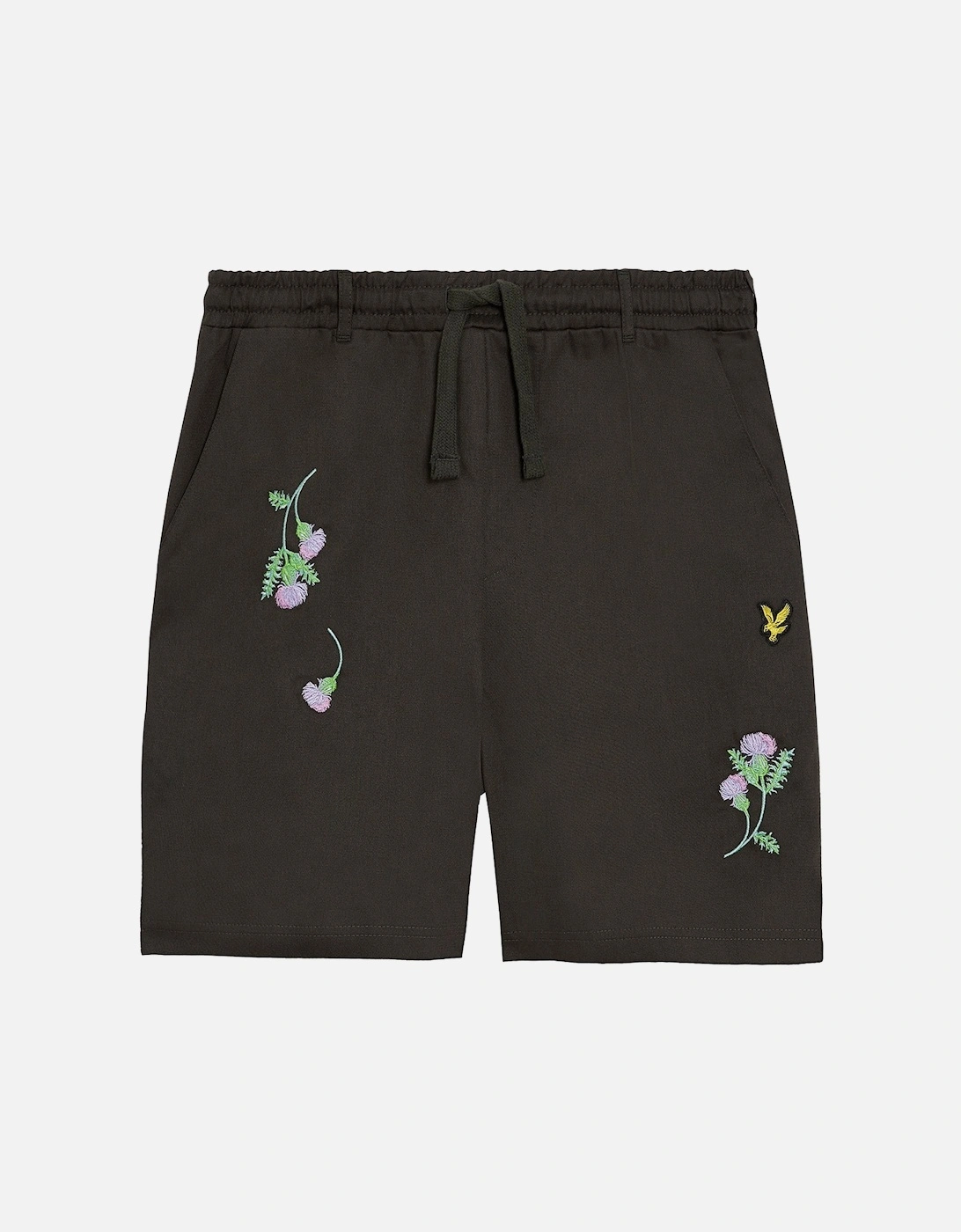 Thistle Club Embroidered Shorts