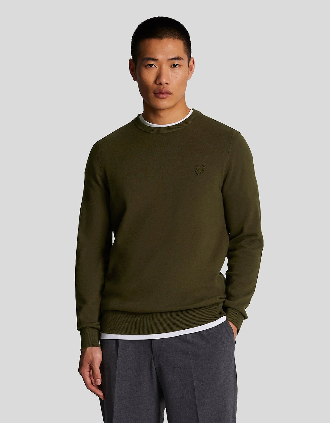 Tonal Eagle Cotton Crew Neck Jumper, 6 of 5