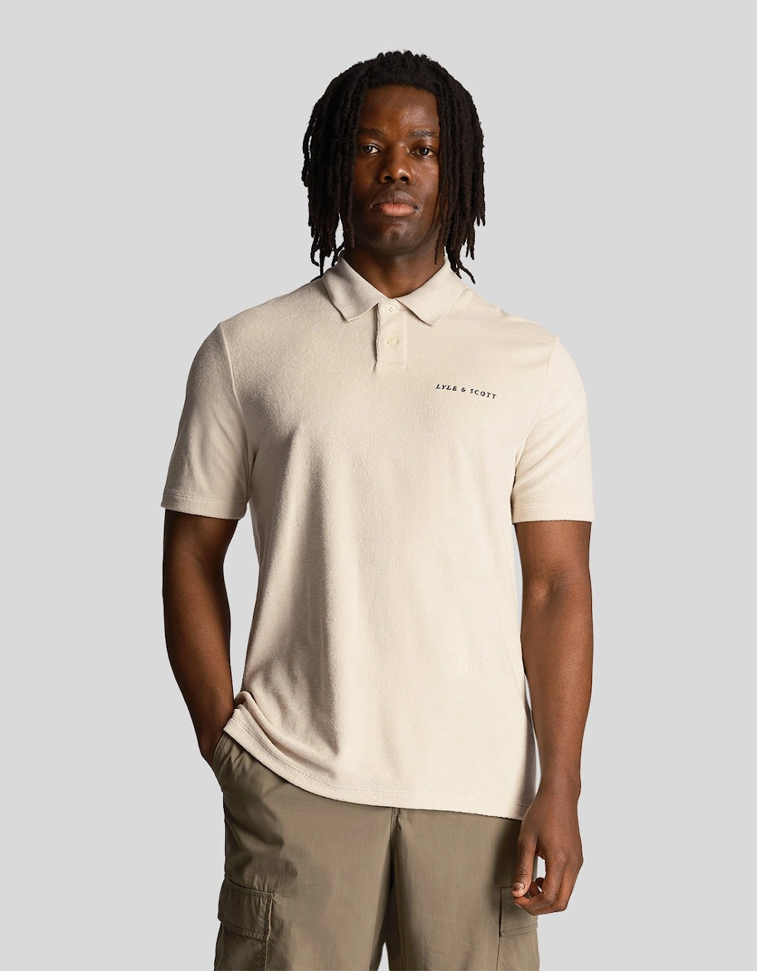 Towelling Polo Shirt, 6 of 5